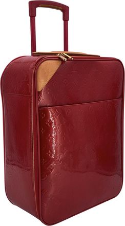 Louis Vuitton Pre-owned Womens Patent leather Luggage Pegase - Red - One Size