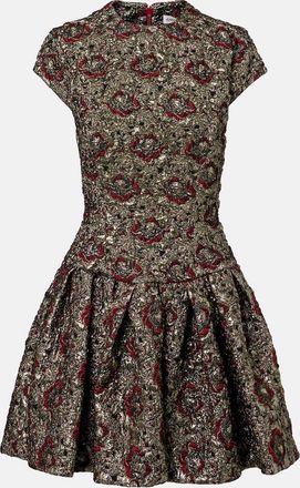 SIMKHAI Elowen jacquard minidress