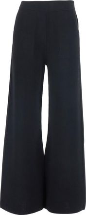 Max Mara Black Relaxed Elasticated Pants