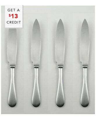 Mepra 4Pc Steak Knife Set With $13 Credit