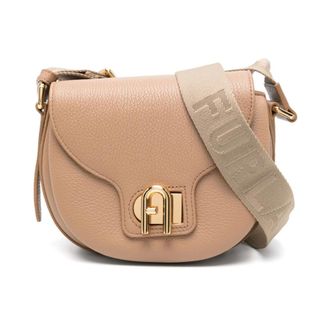 Furla Cross Body Bags, female, Beige, Size: ONE SIZE Chic Beige Shoulder Bag