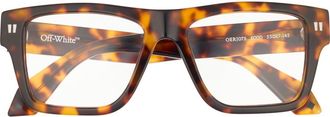 Off-white Havana 53mm Optical Glasses at Nordstrom Rack