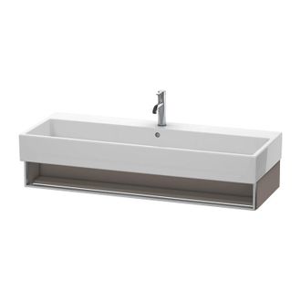 Duravit Mueble De Pared Duravit Vero Air 118,4 X 43,1 Cm, 1 Compartimento Abierto, Para Vero Air 235012, Color (frente/cuerpo): Decoraci&oacute;n Basalto Mate - Va60