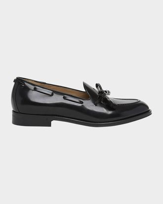 Valentino Garavani Men & apos;s Bowshire Leather Loafers
