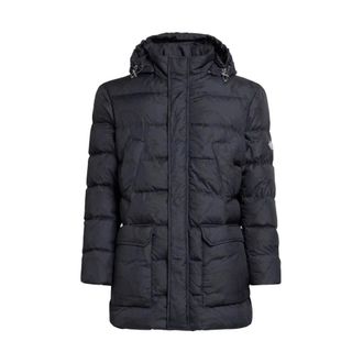 Etro Heren, Mantels, Blauw, Maat: L Viscose