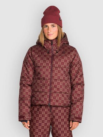 Volcom Avalon Puff Jas rood