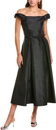 Nicholas Kaden Bow Off-Shoulder Midi Dress