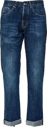 Dondup Bray Regular Fit Jeans in 14 Oz Rigid Selvedge Denim