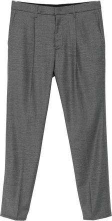 Dondup Heren, Broeken, Grijs, Maat: W30 Wol