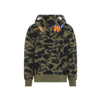A Bathing Ape 1st Camo Shark Full Zip Hoodie