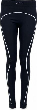 Off-white Seamless Contour Leggings - Dames - Broeken - Zwart - Maat: XS