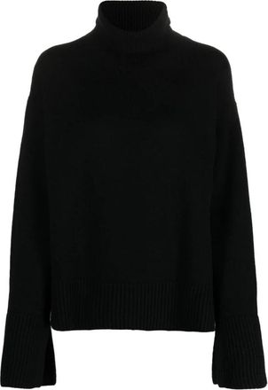 P.A.R.O.S.H. Turtleneck Trui - Dames - Coltruien - Zwart - S - Wol - Truien & Vesten