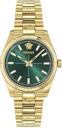 Versace Millenyium Goldtone Bracelet Watch, 32mm in Ip Gold at Nordstrom