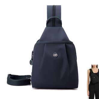 Generic Premium 3 In 1 Anti-Theft Travel Tote Bag, New Waterproof 2-Way Commuter Bag, Large Capacity Convertible Casual Bag (Dark Blue)