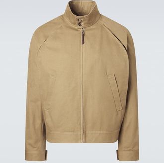 Loewe Layered cotton gabardine jacket