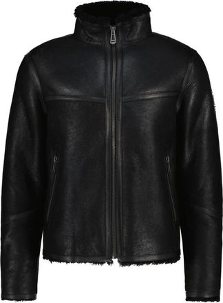 Belstaff Giacca Shearling Highland - - Jackets - Uomo - Nero - L