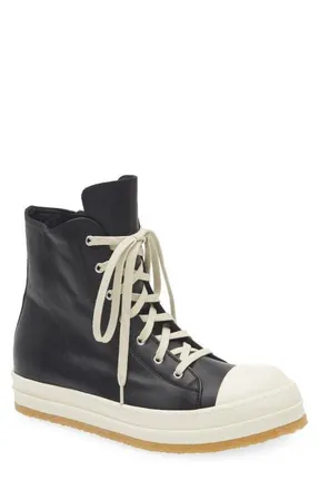 スニーカー Rick Owens Suede sneakers Black NEW* RICK OWENS RARE SAMPLE SUEDE VINTAGE SNEAKS SNEAKERS
