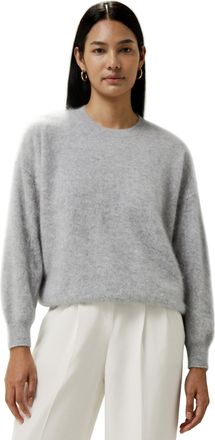 LilySilk Brushed Cashmere Pullover Sweater for Women