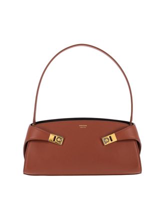 Ferragamo Borsa A Spalla Hug East-West