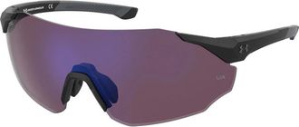 Under Armour Hammer/F Zonnebrillen Matte Black/Violet - Heren - Zonnebrillen - Zwart - ONE Size - Accessoires
