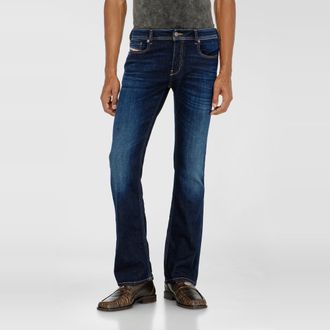 Diesel Bootcut Jeans Low Waist 2007 Zatiny, Dark blue, Button fly