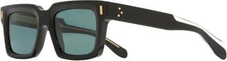 Cutler and Gross 9386 Vierkante Zonnebril - unisex - Accessoires - Zwart - Maat: 50 MM