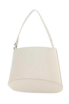 Low Classic Womens Ivory Leather Handbag 0813 Borse A Mano