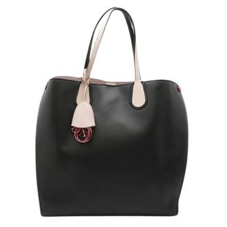 Dior Pre-owned Tote Bags, female, Black, Size: ONE SIZE Pre-owned Leather Tote Bag