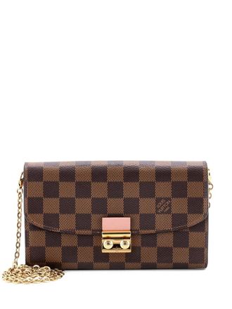 Louis Vuitton Croisette Chain Wallet Damier crossbody bag - Brown