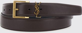 Saint Laurent Cintura Cassandre in pelle