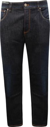 PT01 Blauwe Tapebroek Reggae Model - Heren - Slim Fit Jeans - Blauw - W35 - Jeans