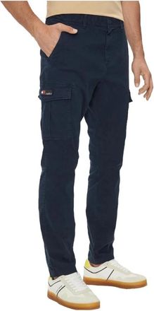 Tommy Hilfiger Modern Cargo Broek Lichtgewicht Austin - Heren - Slim Fit Broeken - Blauw - W33 L32 - Katoen - Broeken