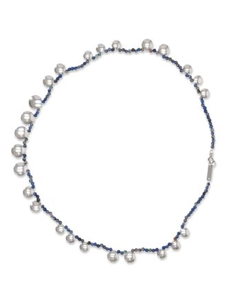 Isabel Marant Collana Adriel con perline - Argento