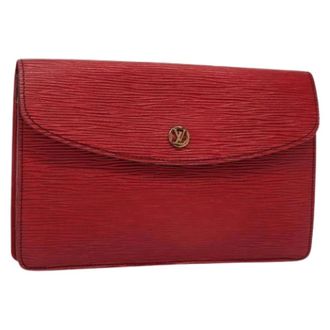 Louis Vuitton Pre-owned Clutches, female, Red, Size: ONE SIZE Pre-owned Clutch Bag