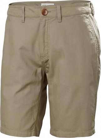 Helly Hansen Mens Dock Chino Shorts - 10 In Pebble