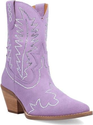 Dingo Tiny Pony Rhinestone Western Boot in Lavender at Nordstrom, Size 7.5