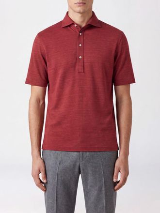 Brunello Cucinelli Polo in lino e cotone