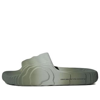 adidas Originals Adilette 22 Slides Wonder Silver Green IG7494