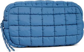 Urban Expression Quilted Nylon Cosmetic Pouch in Denim at Nordstrom Rack