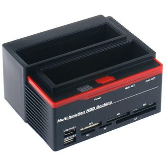 Trade Shop Trade Shop - Triple Triple Docking Estaci&oacute;n 3 Disco Duro 3.5 2.5 Double Sata 1 Ide Hd Caja