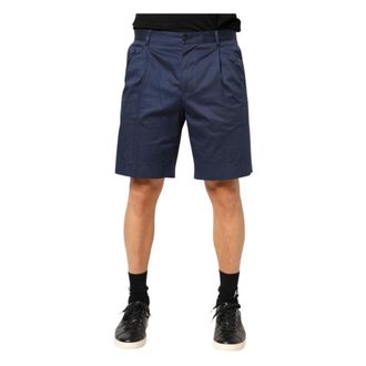 Dolce & Gabbana Casual Shorts, male, Blue, Size: XL Bermuda Shorts