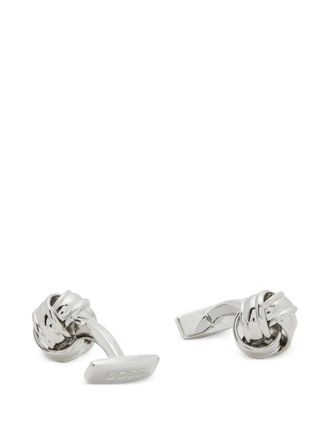BOSS knotted cufflinks - Silver