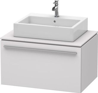 Duravit Duravit X-large Mueble De Pared Para Consola 6713, 1 Extra&iacute;ble, 800mm, Color (frente/cuerpo): Blanco Lila Seda Laca Mate - Xl671308787