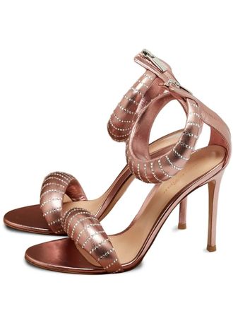 Gianvito Rossi crystal-embellished sandals - Pink