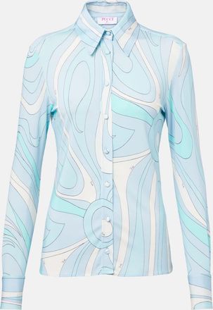 Pucci Camicia Marmo in jersey