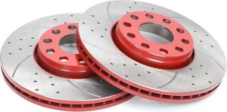 OEM Discos De Freno ms Sport-extreme 2 Uds. Delanteros Izq./der. Skoda Superb I, Vw Passat 1.6-2.8 08.96-03.08