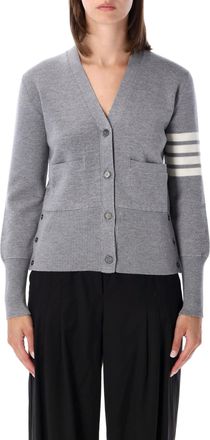 Thom Browne 4-Bar Merino Wool Cardigan