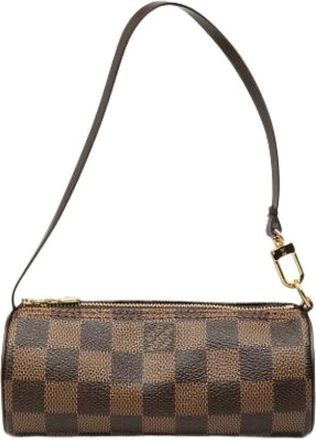 Louis Vuitton Pre-owned Papillon Pochette - - Pre-owned - Donna - Marrone - ONE SIZE