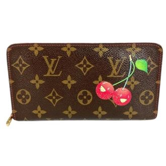Louis Vuitton Pre-owned Wallets, female, Brown, Size: ONE SIZE Pre-owned Long wallet (bi-fold)