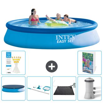 Intex Piscina Easy Set Redonda - 396x84 Cm - 7-piezas S67